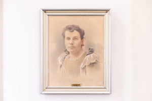 Painting of Catherine McKune