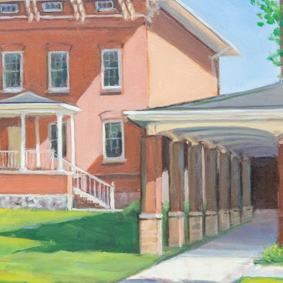 Painting of McKune Building